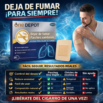 Parches One Depot para Dejar de Fumar – Apoyo para Dejar el Cigarrillo
