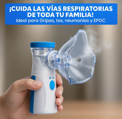 Nebulizador Portátil de Malla JSL-W302 – Para Niños y Adultos