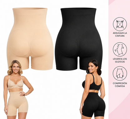 Short Moldeador 3D Push Up – Realce y Control Abdominal