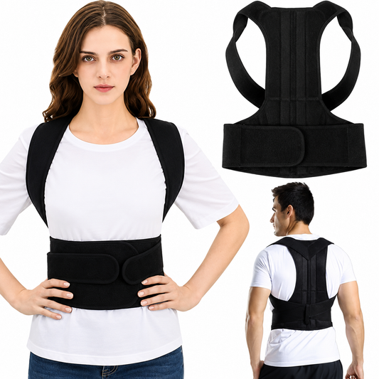 Faja Correctora de Postura Doble Cinturón Unisex