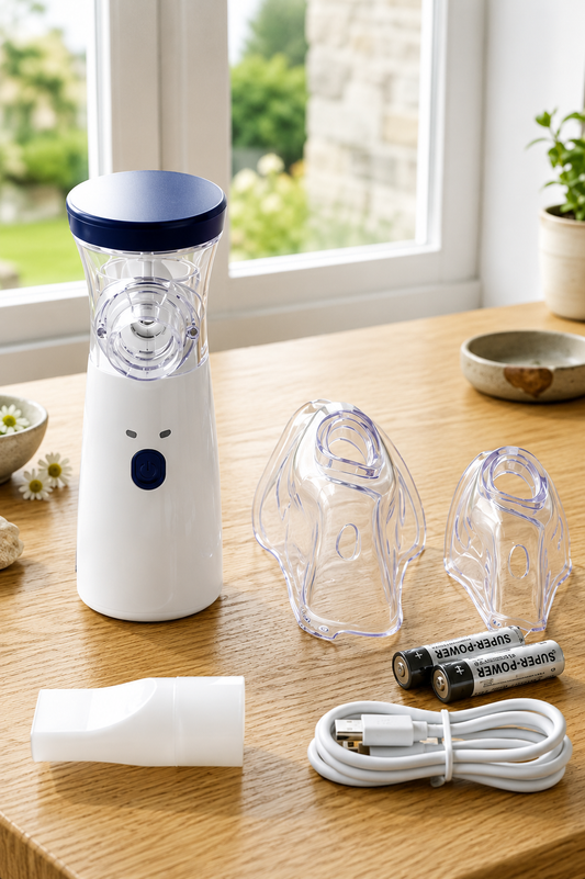 Nebulizador Portátil de Malla JSL-W302 – Para Niños y Adultos