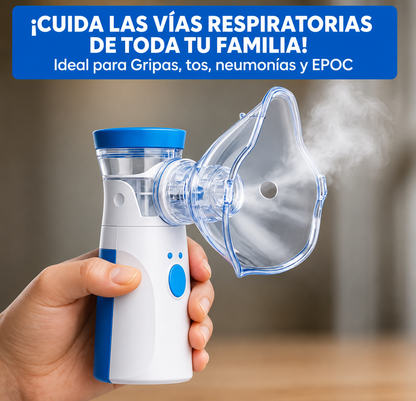 Nebulizador Portátil de Malla JSL-W302 – Para Niños y Adultos