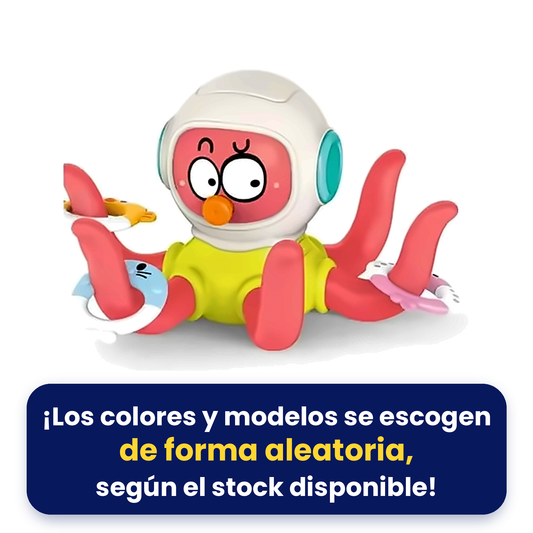 Pulpo Flotante Para El Baño- Terapia Ocupacional
